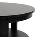 Coffee Table Black 34x34x17 3