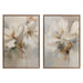 Art Set 2 Piece Set 23x33 Sylvie Beaded Dark Gold 1