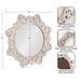Decorative Mirror Natural Beige 28x28 2
