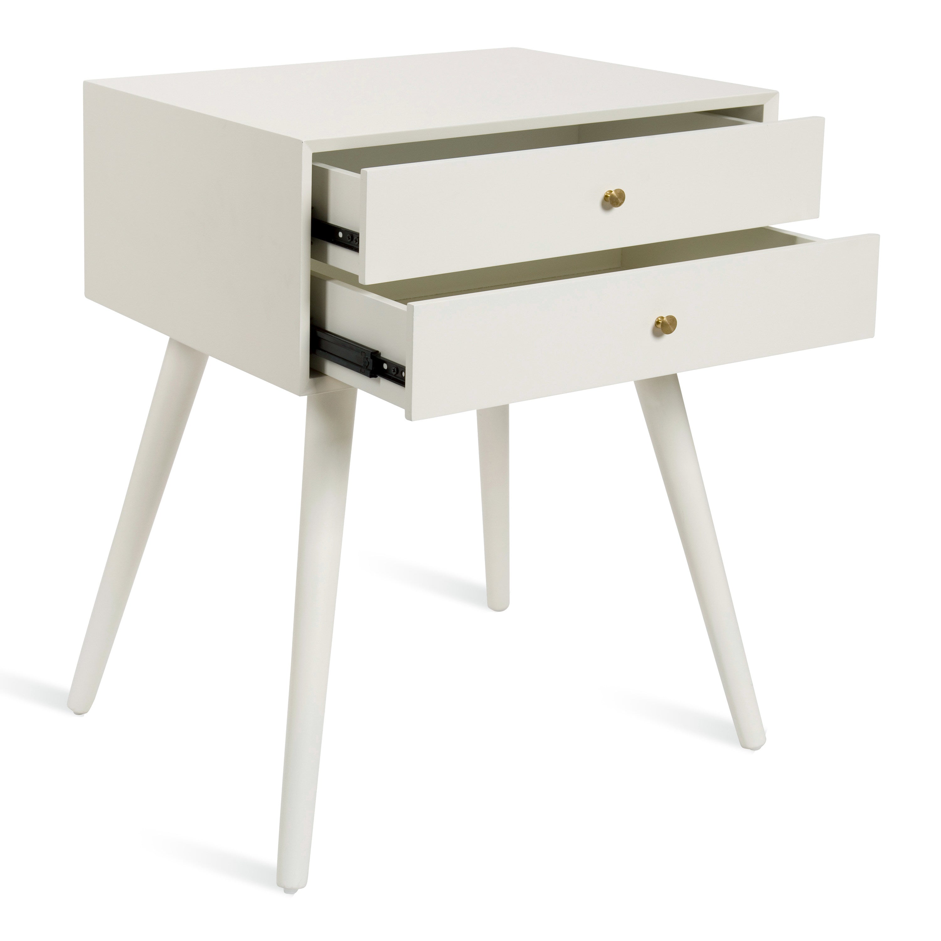 Finco Side Table with 2 Drawers