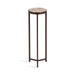 Drink Table Brown Bronze 9x9x23 5