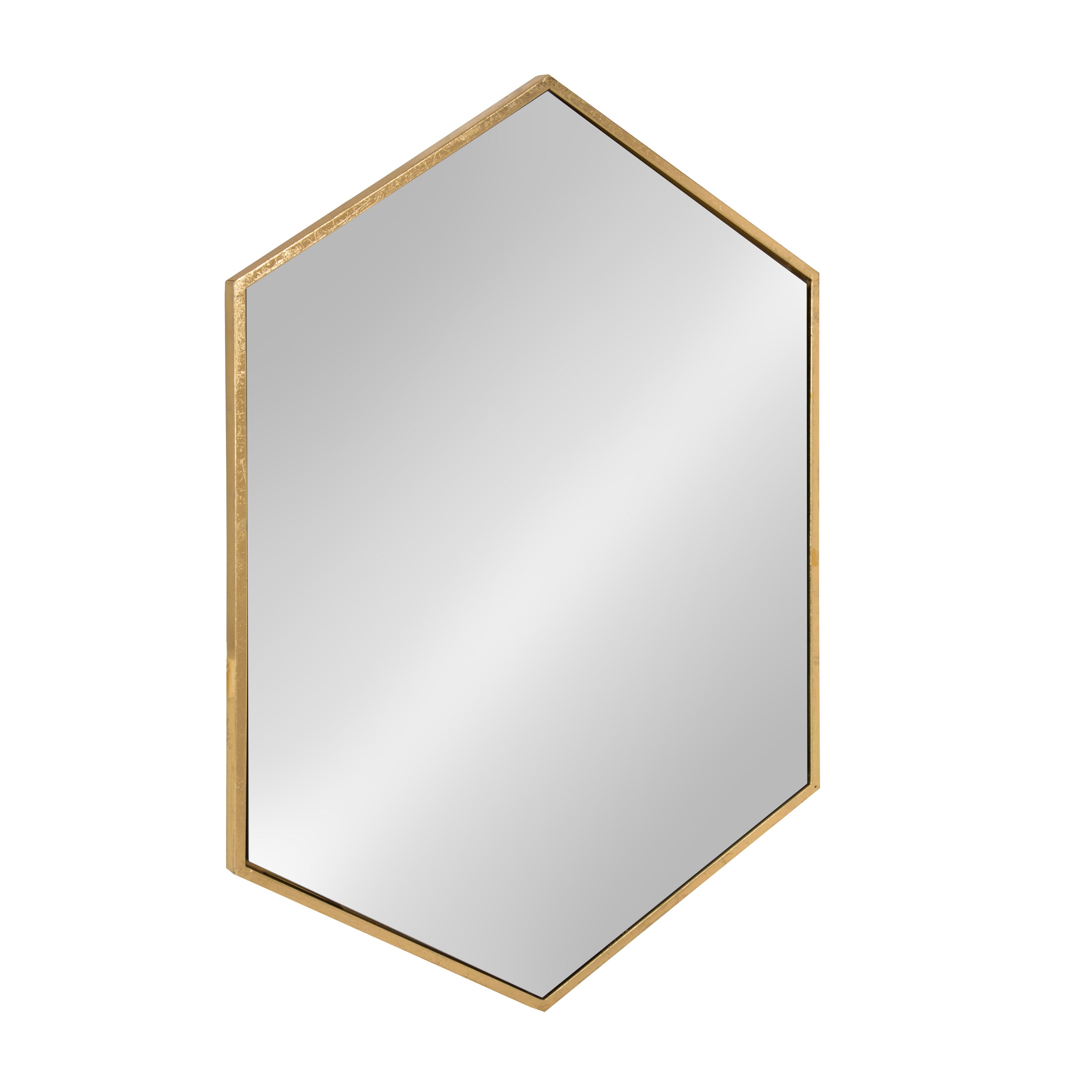 McNeer Hexagon Metal Wall Mirror