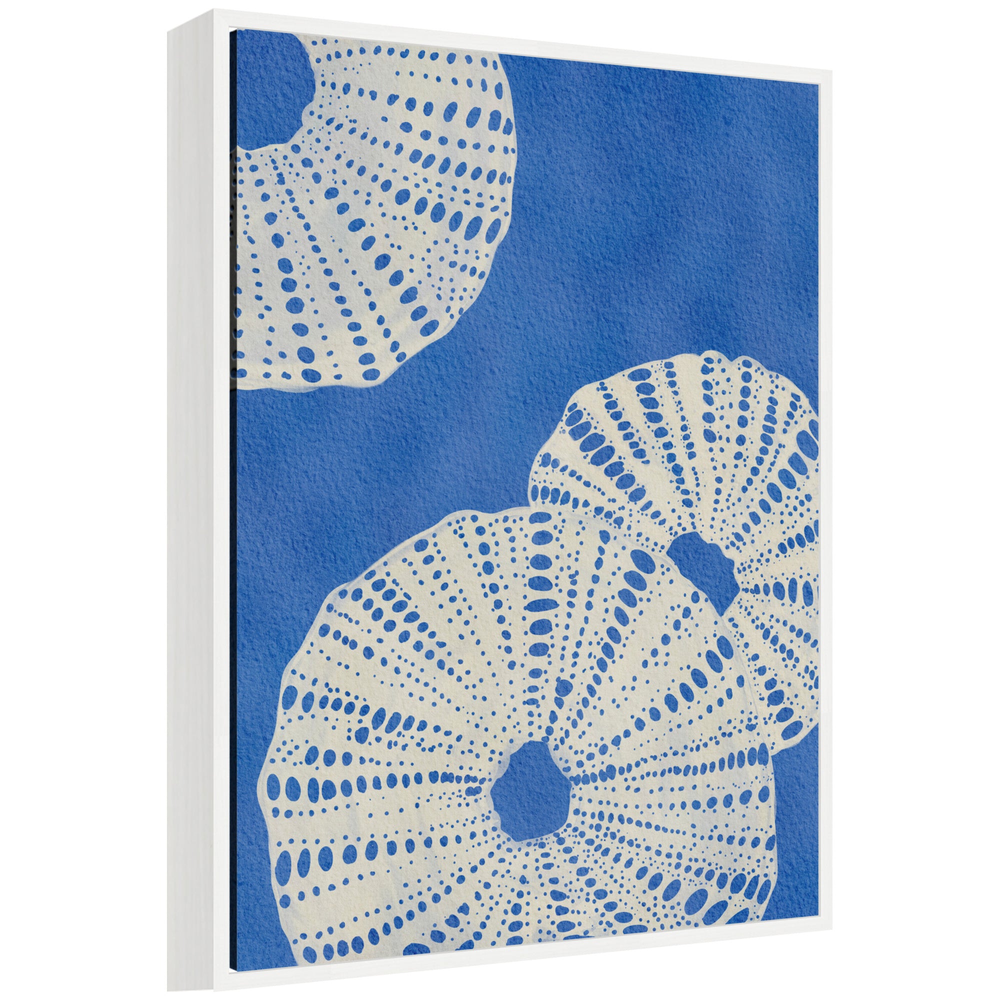 Sylvie Ocean Charms ll Framed Canvas by Nikita Jariwala
