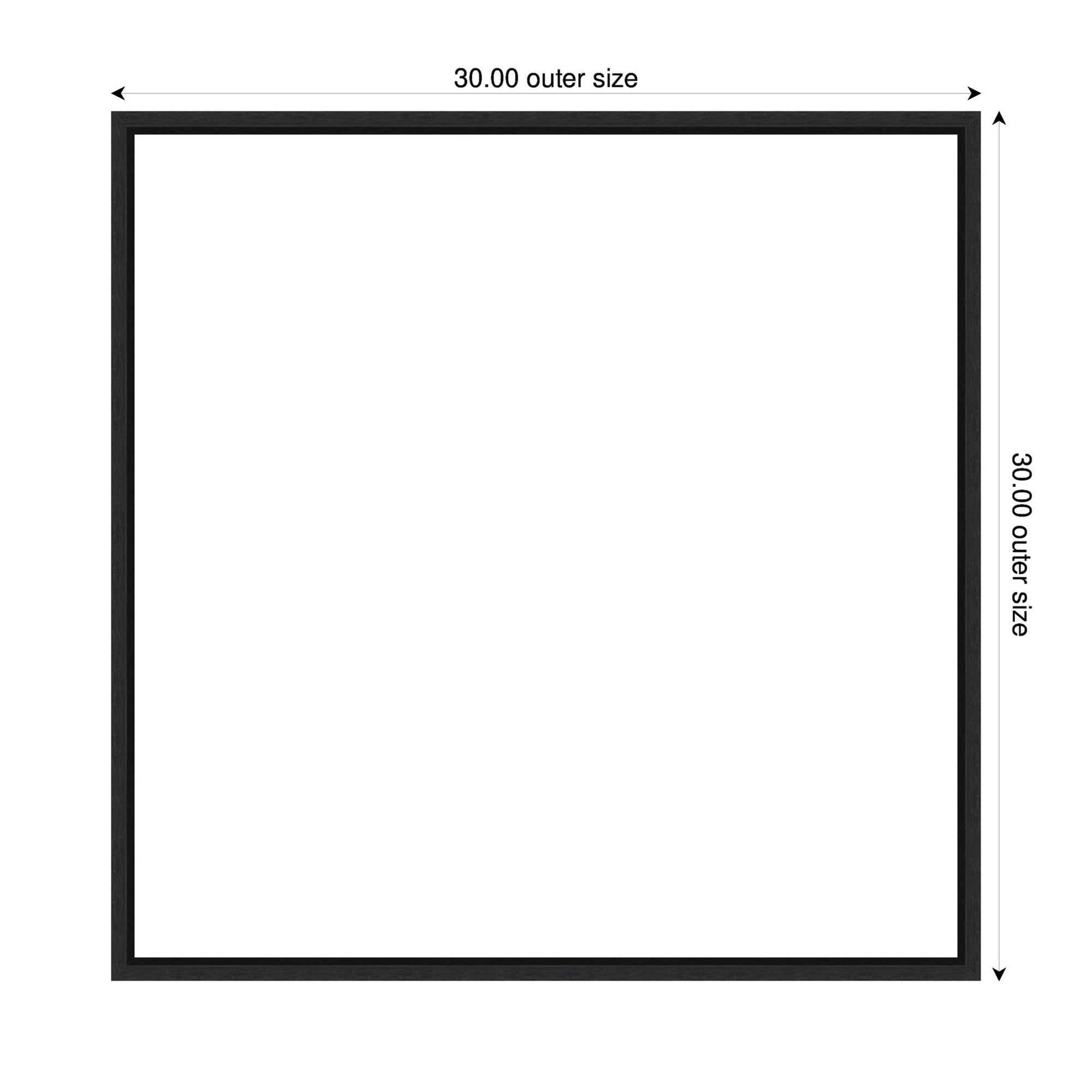 Art Set 2 Piece Set 30x30 Sylvie Black 2