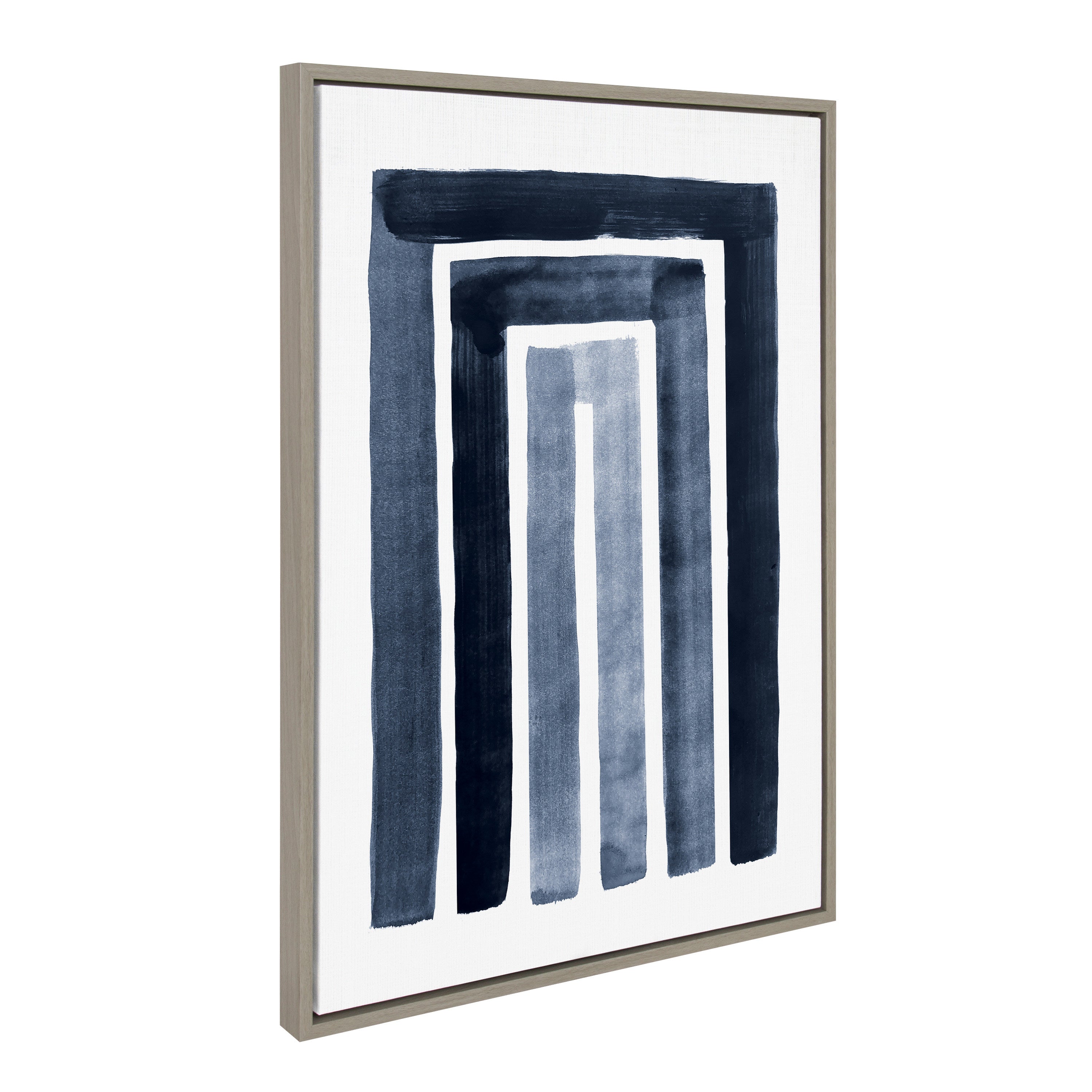Framed Canvas 23x33 Sylvie Graywash 2