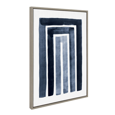 Framed Canvas 23x33 Sylvie Graywash 2