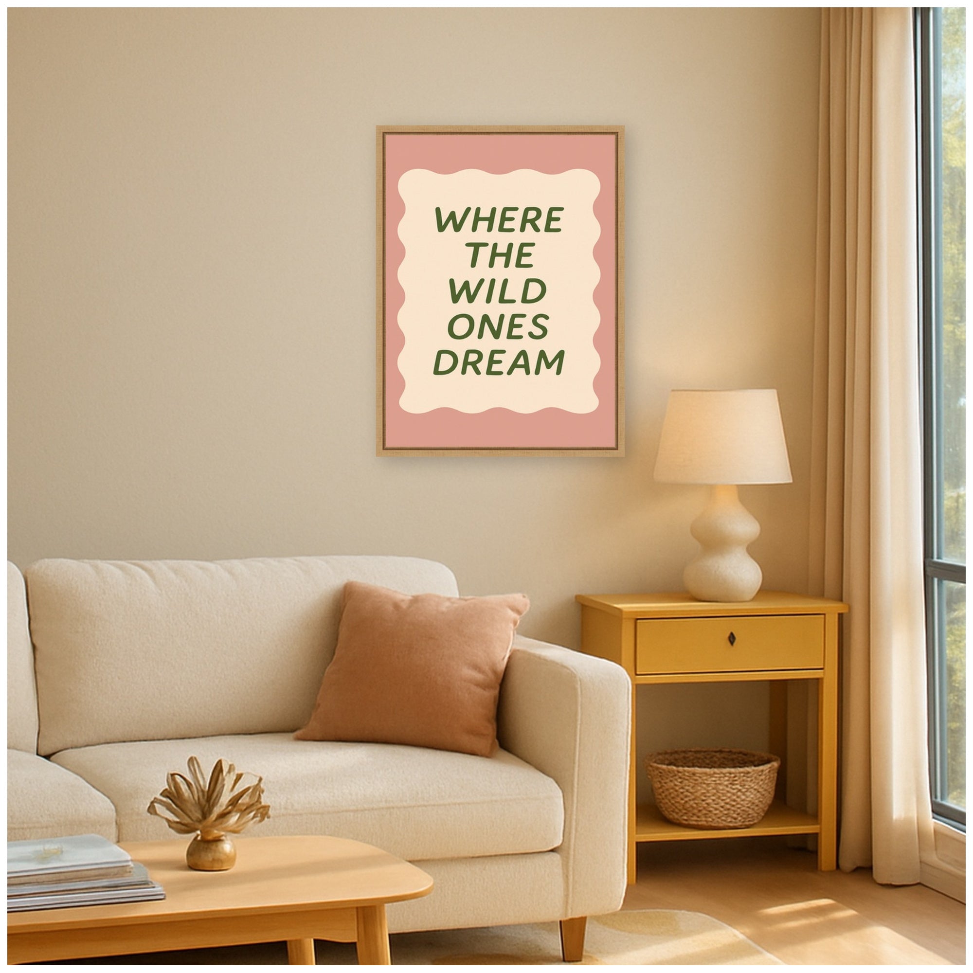 Where The Wild Ones Dream by Laura Moss Framed Canvas Wall Art Print