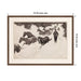 Framed Canvas Sylvie Walnut 24x18 2