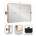 Functional Mirror Gold 20x32 2