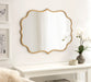 Scallop Mirror Gold 24x31 6