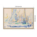 Framed Canvas 33x23 Sylvie Dark Gold 2