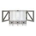 Cabinet White Gray 21x6x20 5