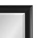 Rectangle Mirror Black 28x40 3
