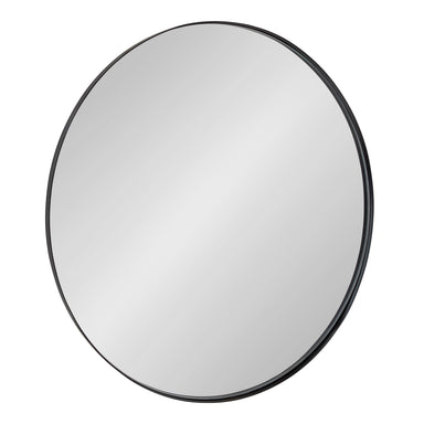 Round Mirror Black 22" Diameter 1