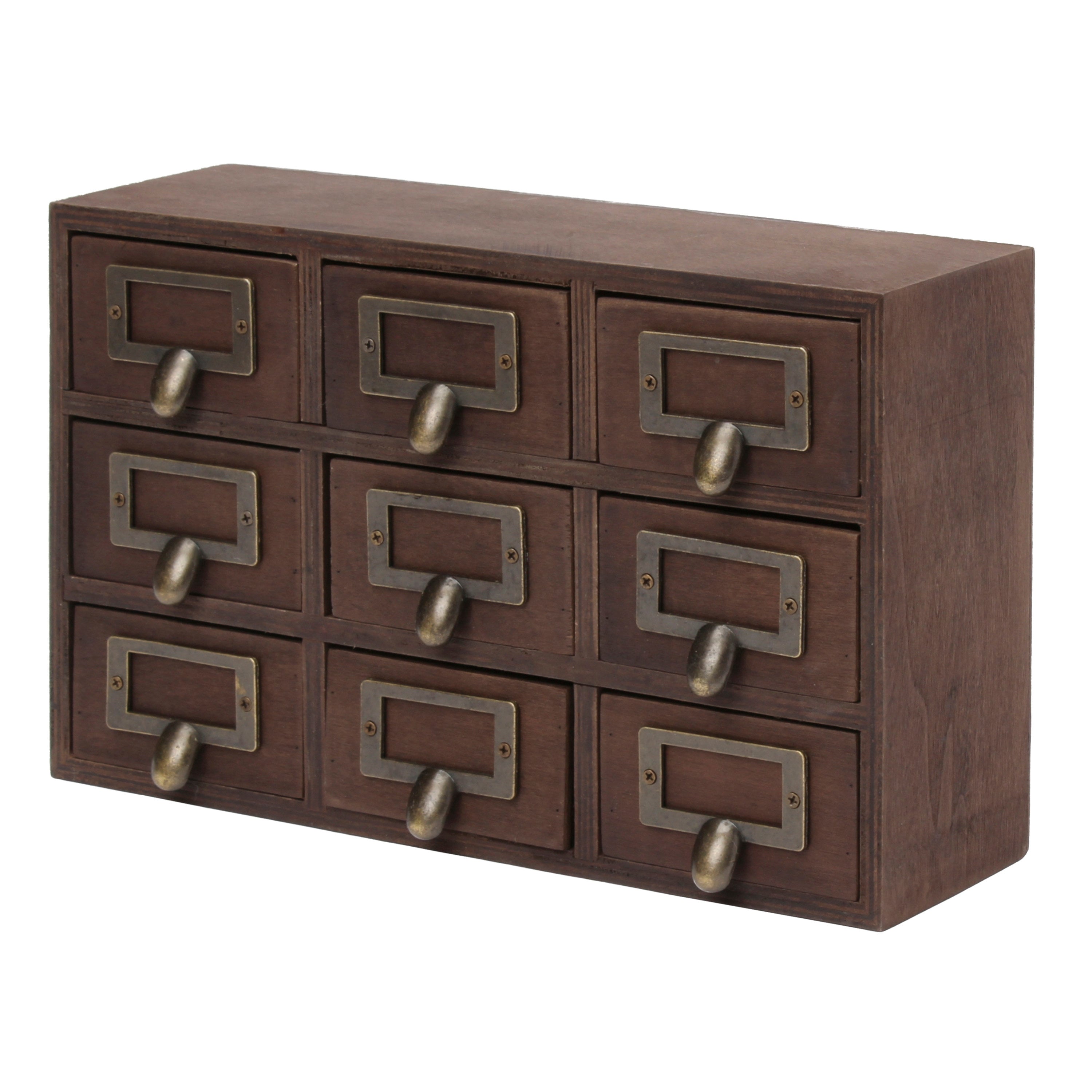 9 drawer apothecary chest discount
