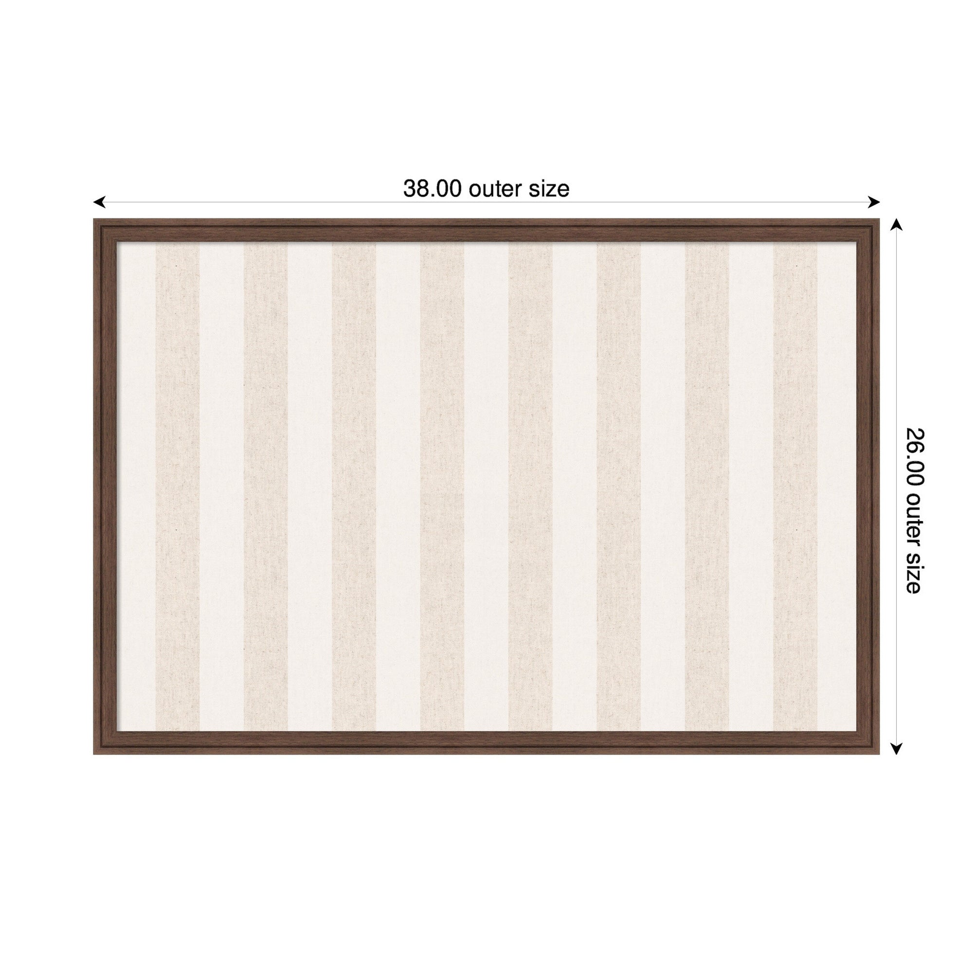 Pinboard Florence Medium Brown 38x26 2