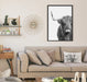 Framed Canvas Sylvie Dark Gray 23x33 7