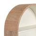 Accent Shelf White Natural 18x6x26 3