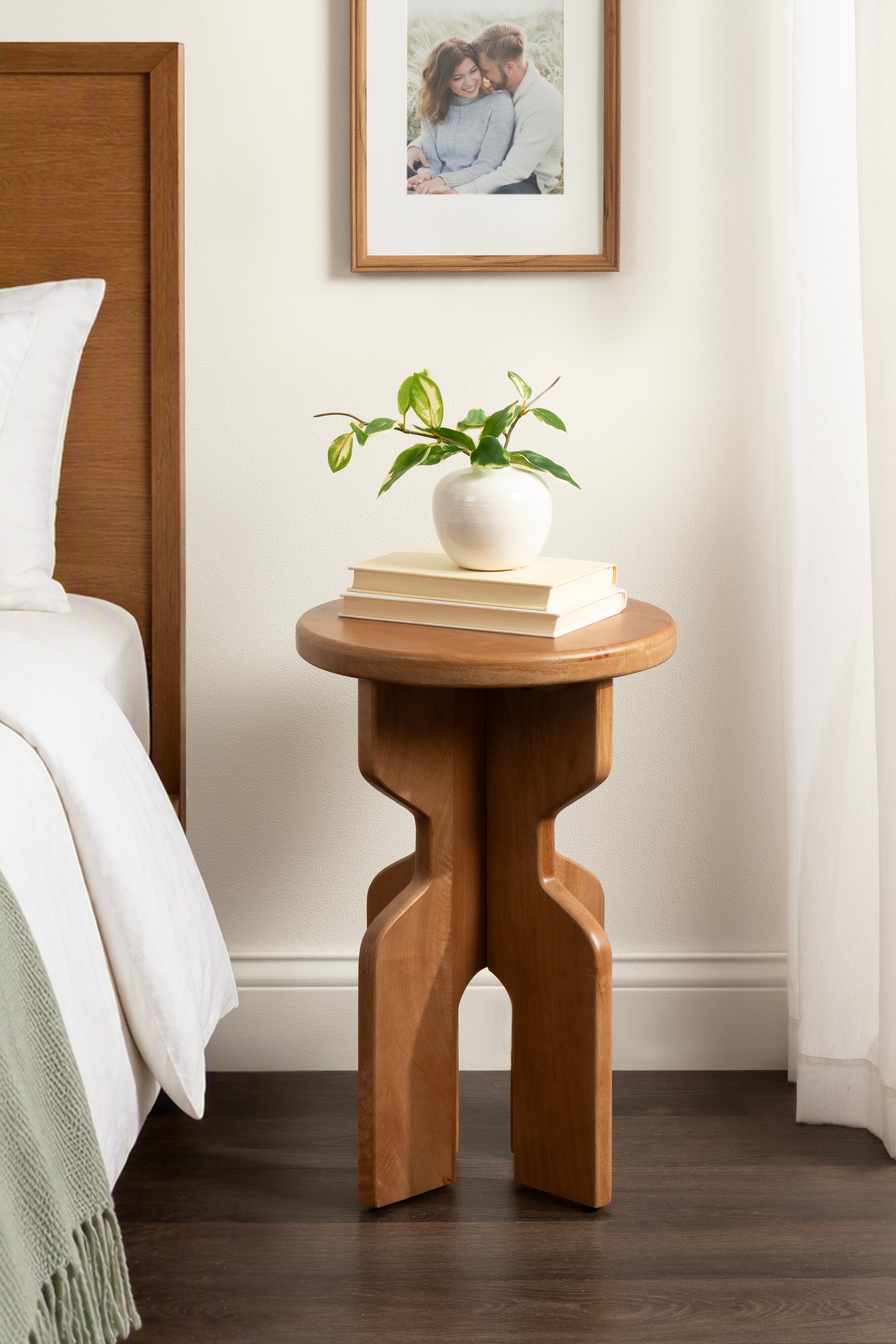 Side Table Natural Honey 15x15x22 8