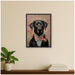 Framed Canvas 18x24 Sylvie Beaded Black 5