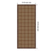 Pinboard 18x42 Florence Medium Brown 2