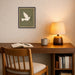 Mounted Canvas Castellan Black 13x16 6