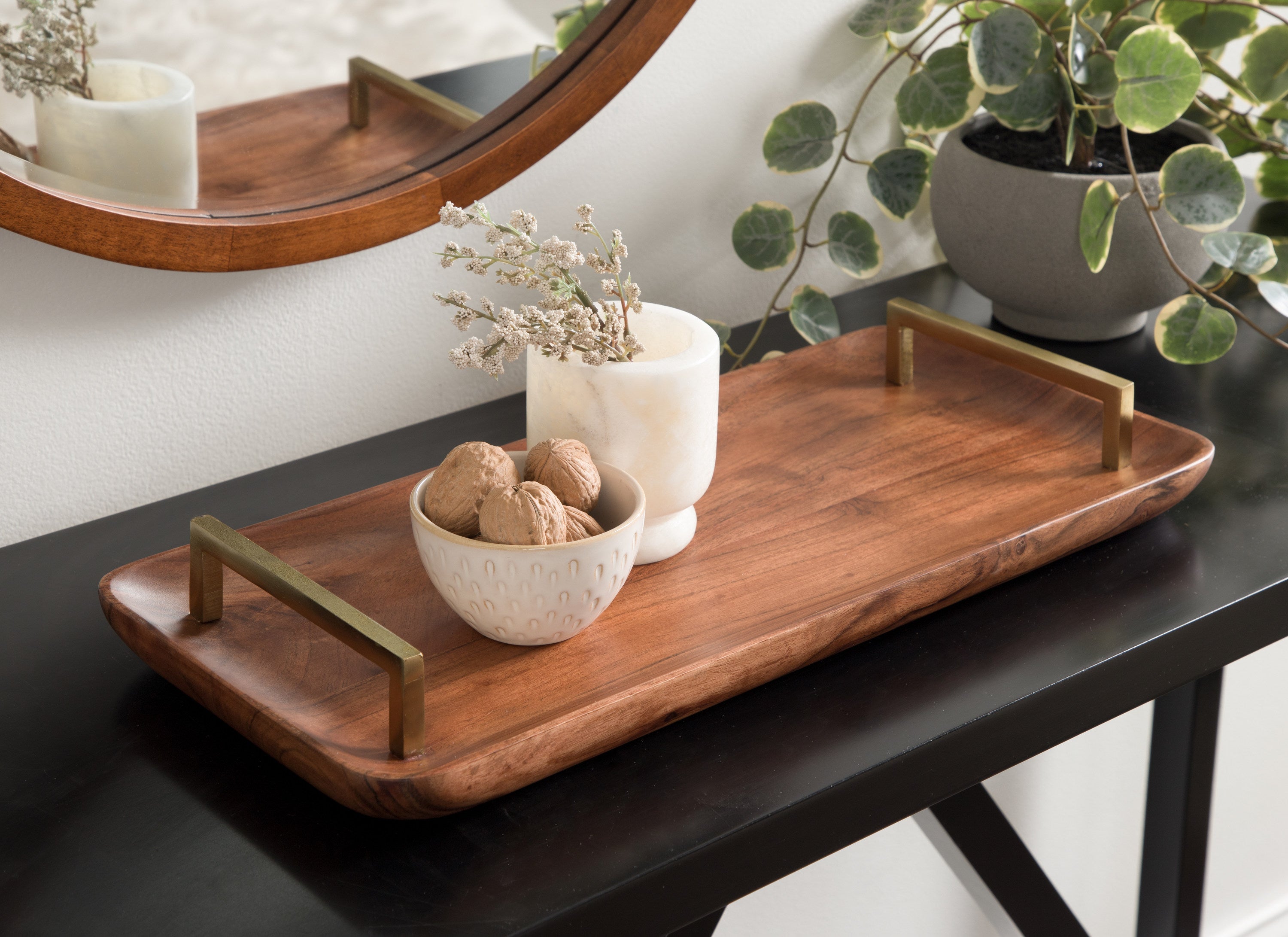 Cantwell Wood Decorative Tray