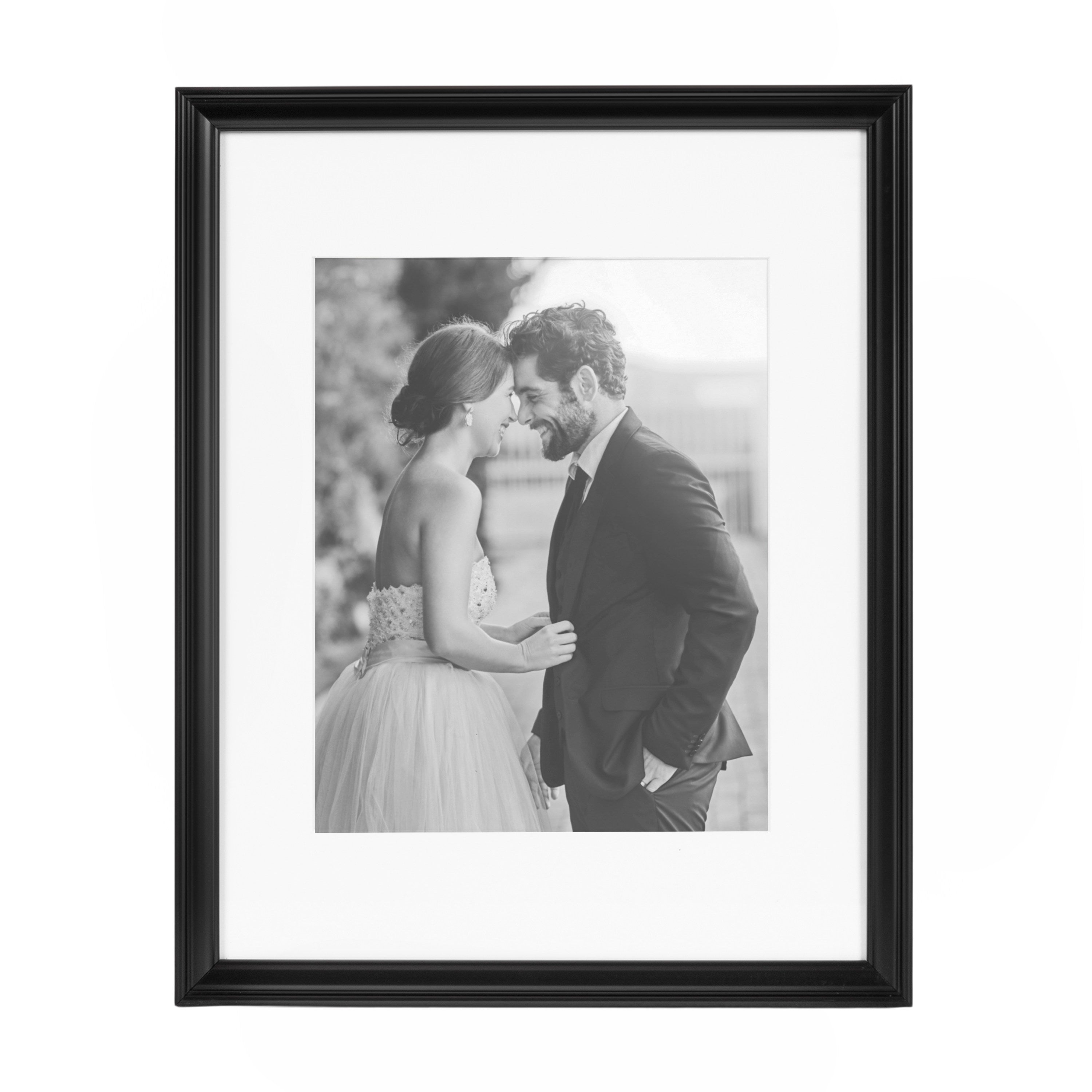 Wall Frame Black 11x14 matted to 8x10 6