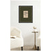 Framed Art 18x22 Green Matted to 9x6 Belmont Black 6