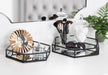 Tray Set Black 2 Piece 5