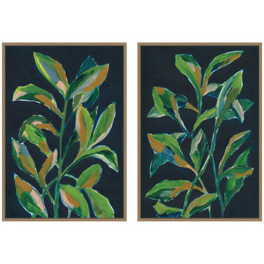 Art Set 2 Piece Set 23x33 Sylvie Dark Gold 1