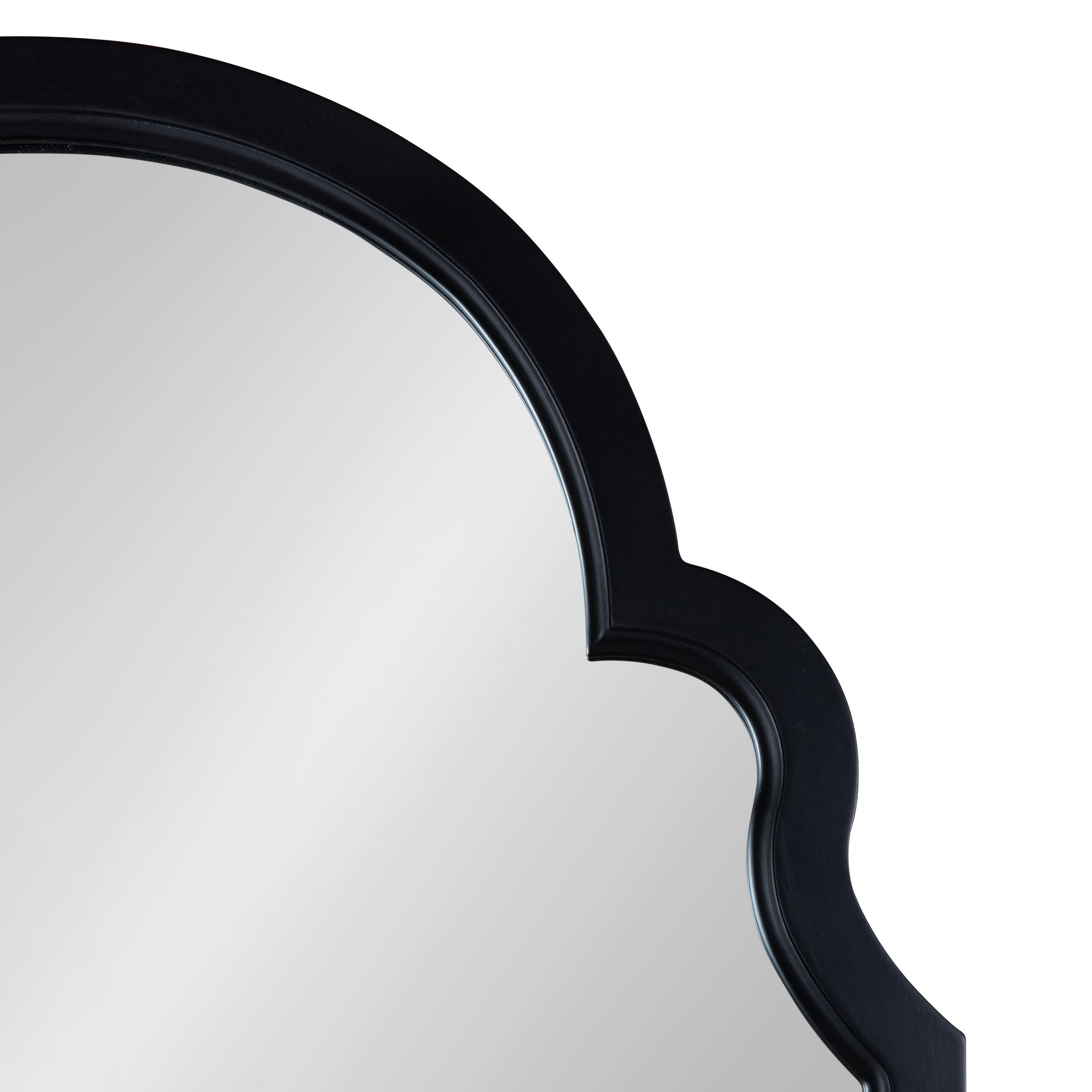 Arch Mirror Black 24x48 3