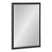 Rectangle Mirror Black 18x24 1