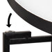 Tea Table Black White 14x14x26 5