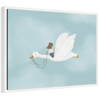 Framed Canvas 24x18 Sylvie White 1