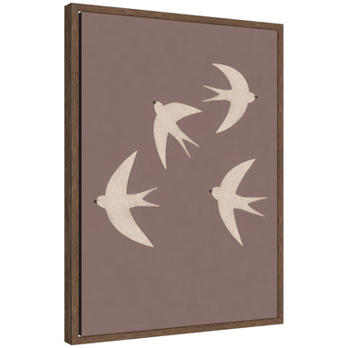 Framed Canvas 18x24 Sylvie Walnut 1