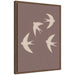 Framed Canvas 18x24 Sylvie Walnut 1