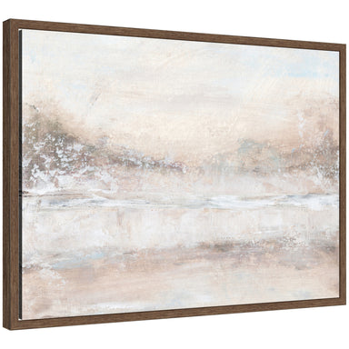 Framed Canvas 24x18 Sylvie Walnut 1