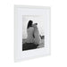 Wall Frame White 11x14 matted to 8x10 3