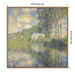 Framed Canvas 30x30 Sylvie Dark Gold 2