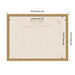Pinboard Mila Dark Gold 26x20 2