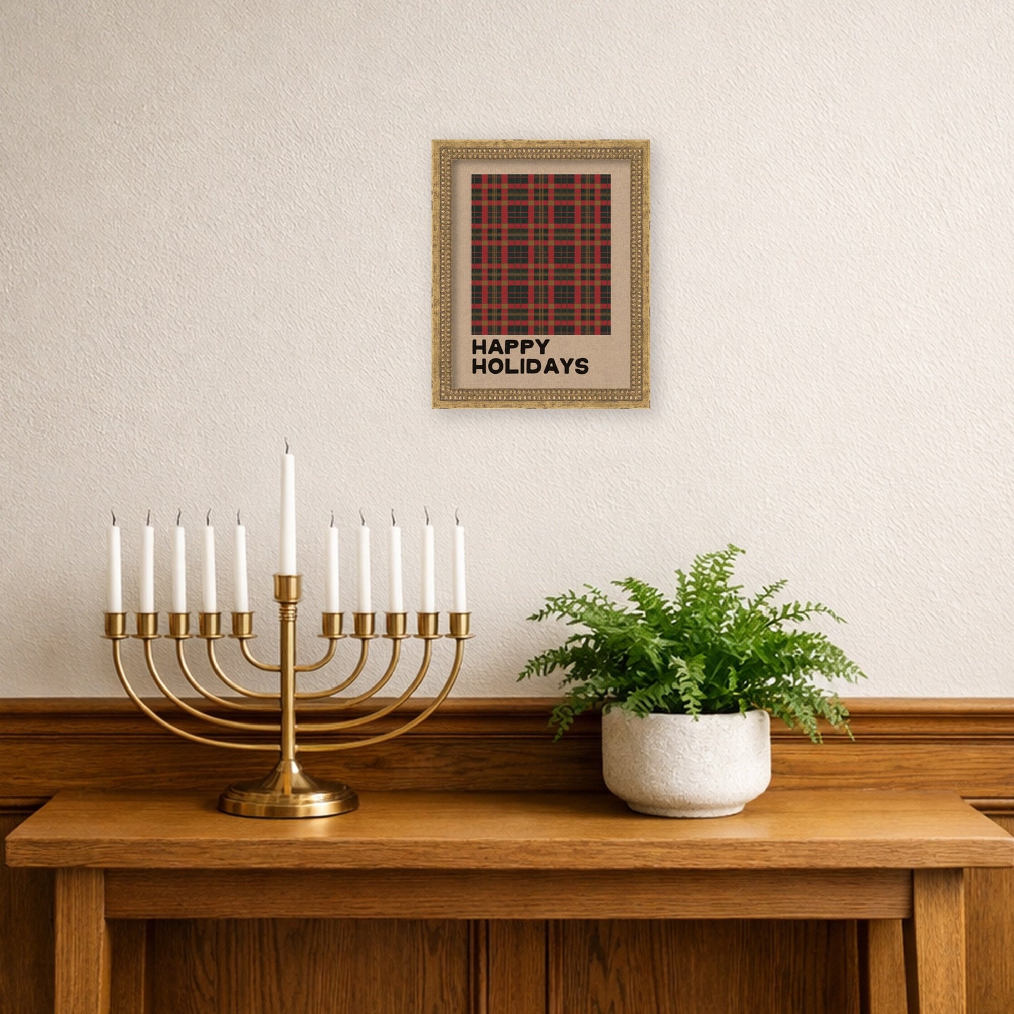 Mounted Canvas Castellan Gold 13x16 6