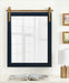Rectangle Mirror Navy Blue 24x31 7