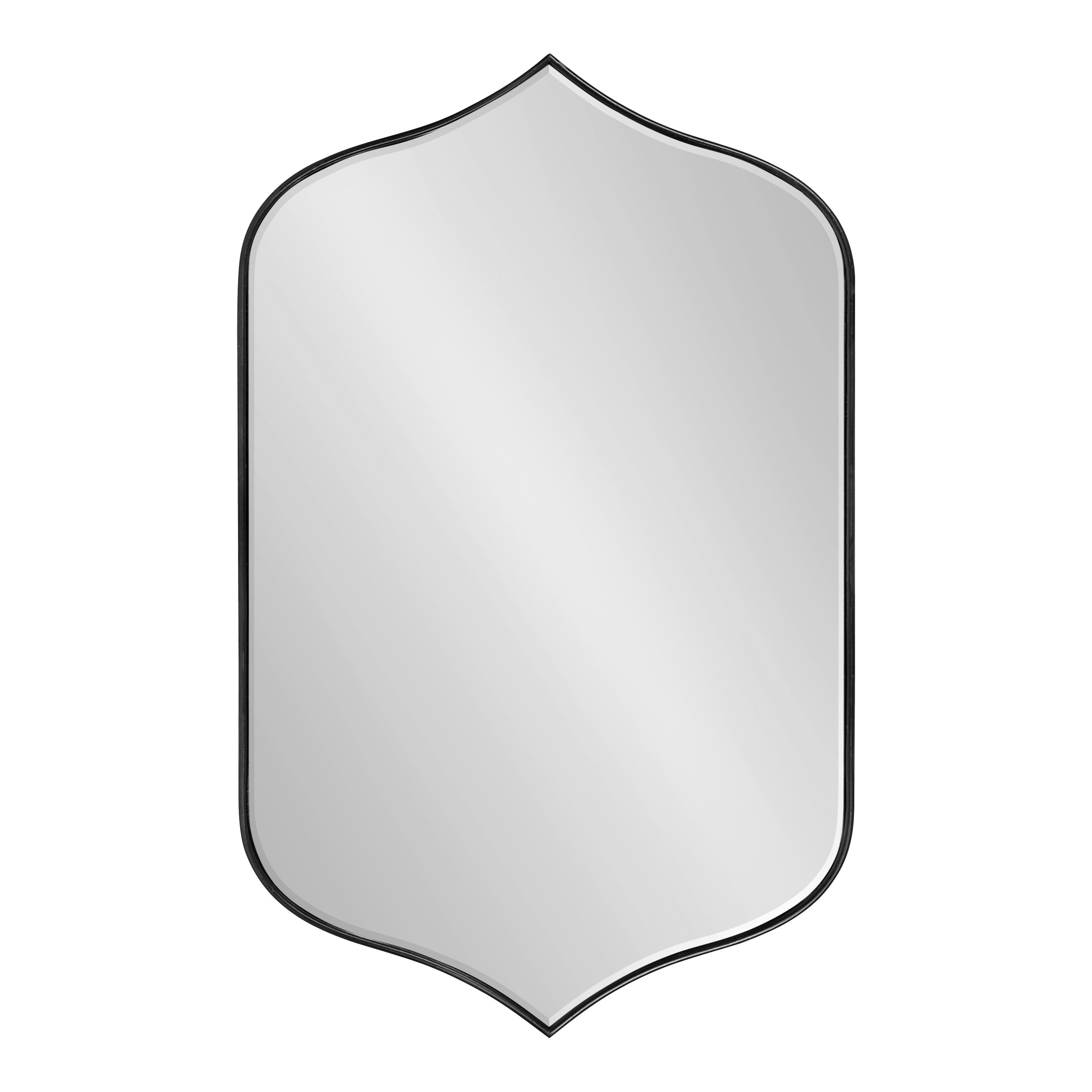 Irregular Mirror Black 20x32 2