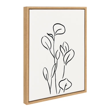 Framed Canvas Sylvie Natural 18x24 2