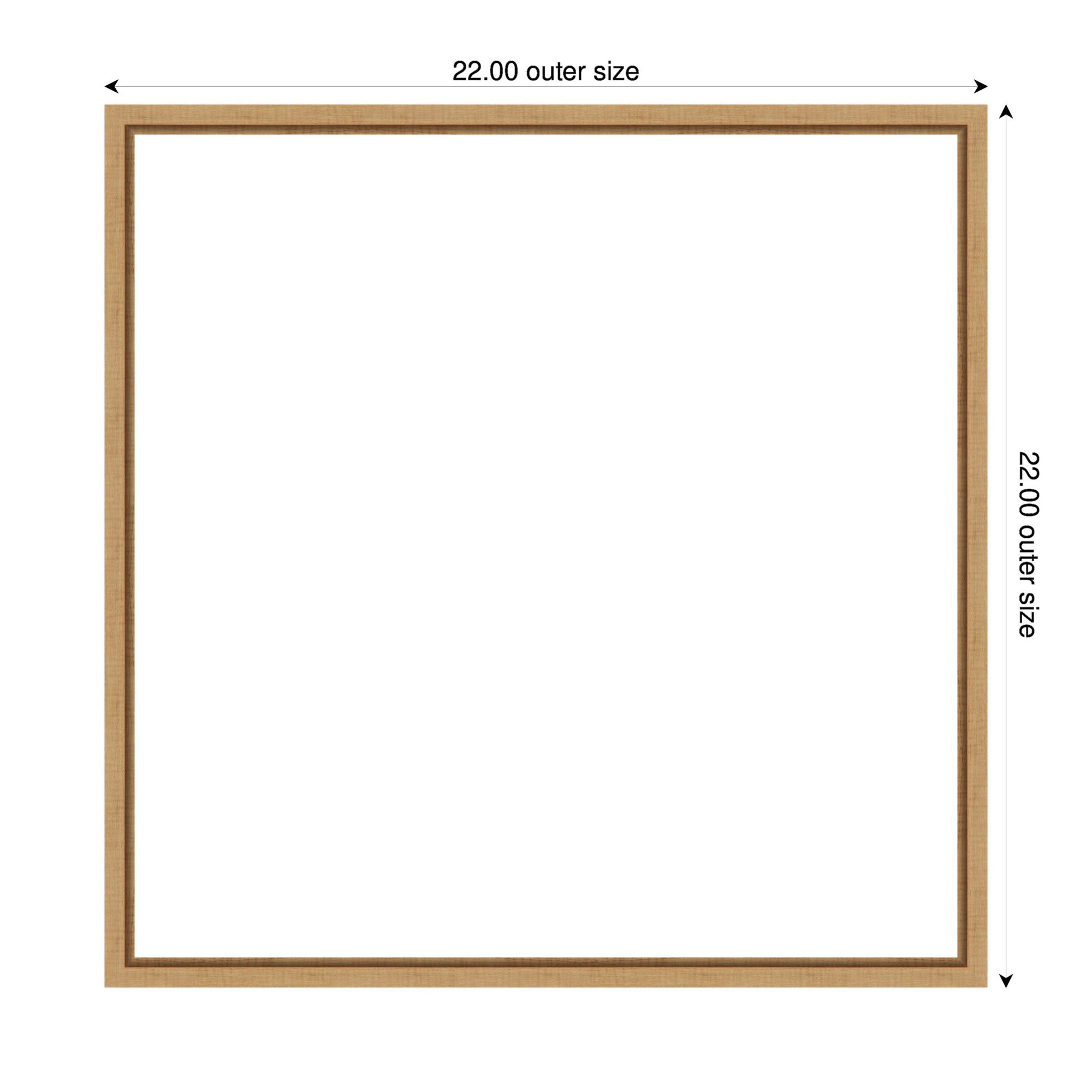 Art Set 2 Piece Set 22x22 Sylvie Natural 2
