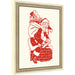 Mounted Canvas Castellan Distressed White 13x16 1