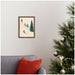 Framed Canvas Sylvie Walnut 10x13 5