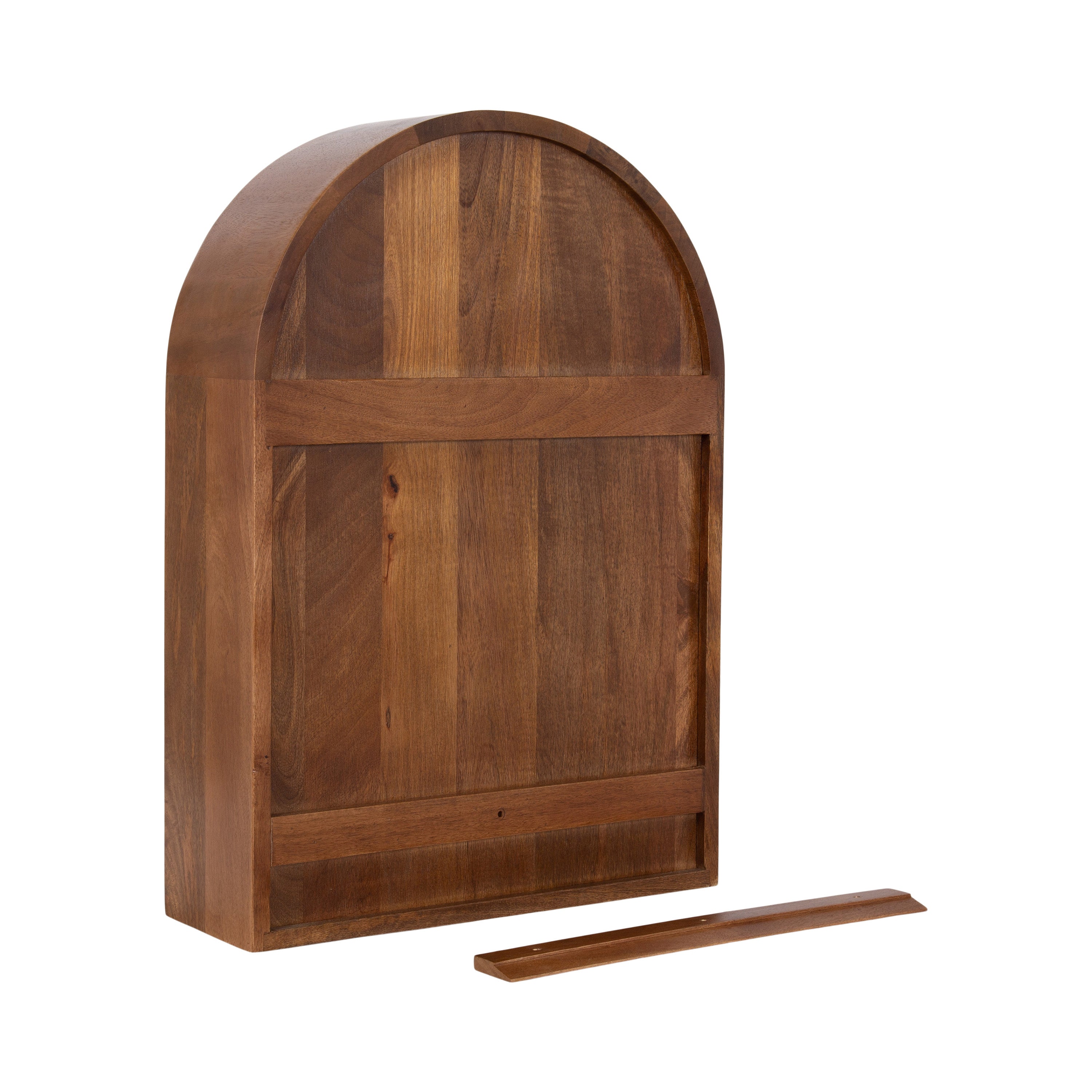 Accent Shelf Walnut Brown 18x6x26 4