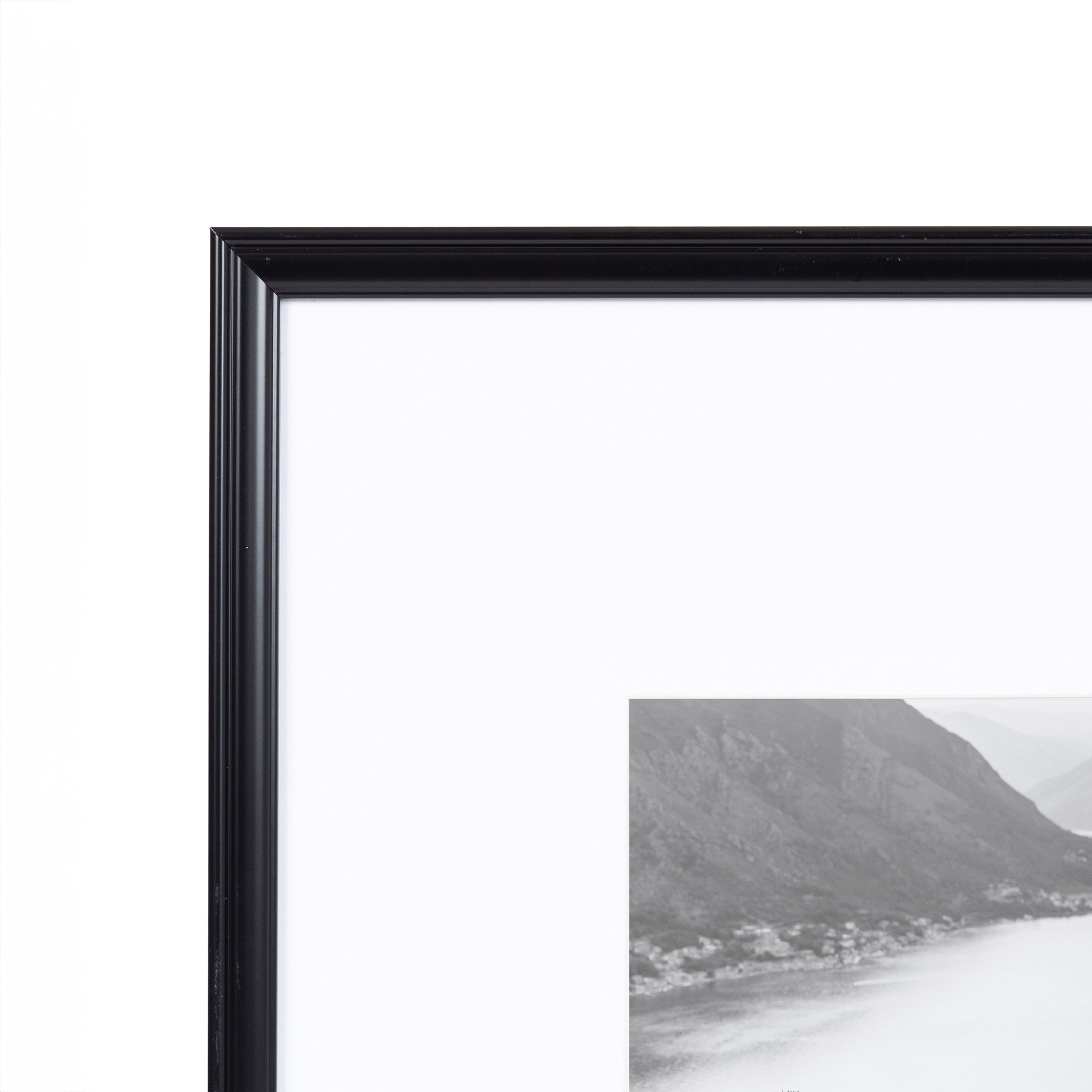 Wall Frame Black 16x20 matted to 8x10 3